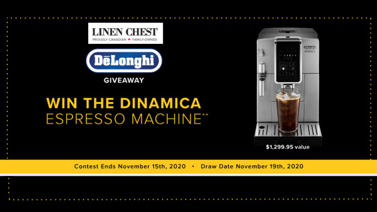 Linen-Chest-DeLonghi-Espresso-Machine-Giveaway