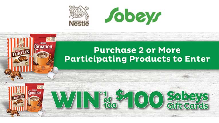 Nestle-Win-one-of-100-$100-Sobeys-Gift-Cards